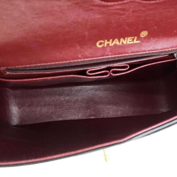 Chanel Timeless Black Leather Shoulder Bag (Pre-Owned) - Picture 5 of 12